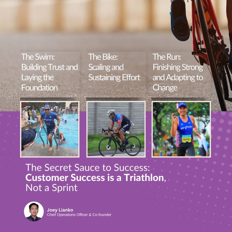 The Secret Sauce to Success: Customer Success is a Triathlon, Not a Sprint